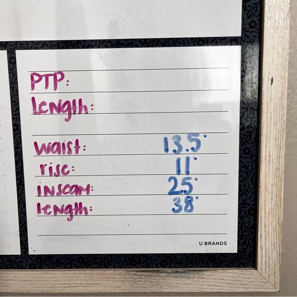 Cartonnier Anthropologie Women Linen Pants 27" Tan Wide Leg Trousers Business‎ - Picture 9 of 9